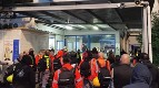 Full participation of COSCO dockers in their strike