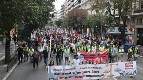 Großkundgebung der Gewerkschaften in Thessaloniki 